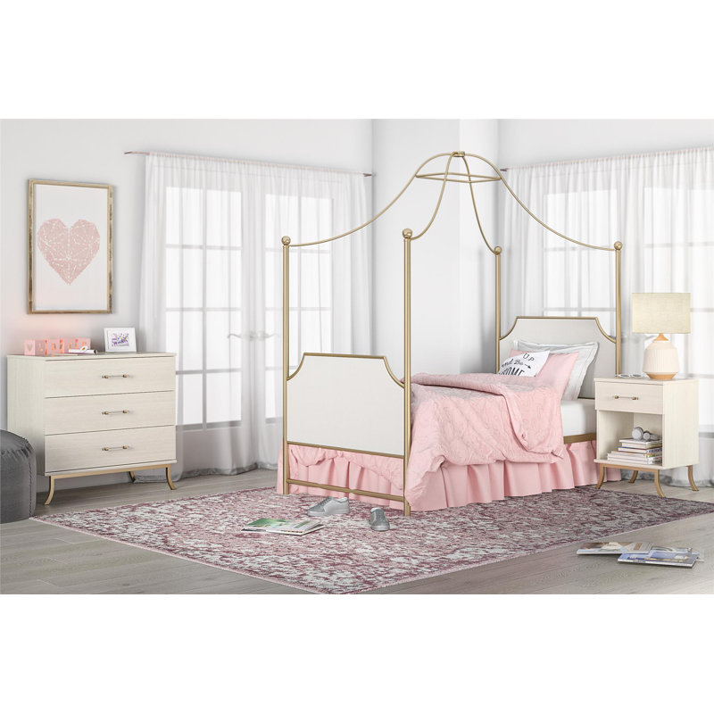 Little Seeds Monarch Hill Clementine Twin Canopy Bed & Reviews Wayfair